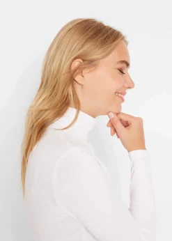 Langarmshirt mit reiner Bio-Baumwolle