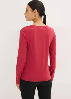 Langarmshirt mit Bio-Baumwolle