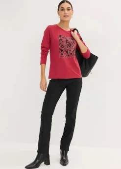 Langarmshirt mit Bio-Baumwolle