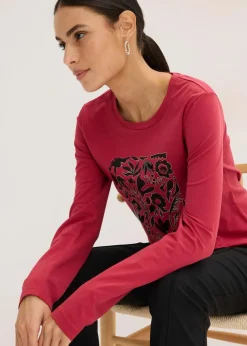 Langarmshirt mit Bio-Baumwolle