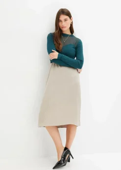 Langarmshirt mit Mesh