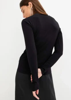 Langarmshirt mit Mesh