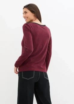 Langarmshirt mit reiner Bio-Baumwolle