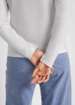 Langarmshirt mit reiner Bio-Baumwolle (2er Pack)