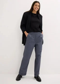 Langarmshirt mit reiner Bio-Baumwolle (2er Pack)