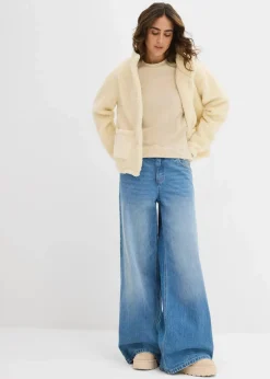 Langarmshirt mit reiner Bio-Baumwolle (2er Pack)