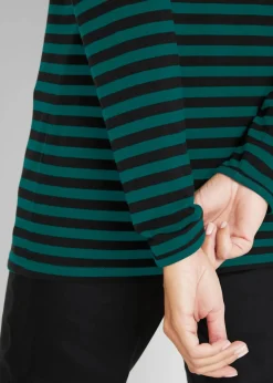 Langarmshirt mit reiner Bio-Baumwolle