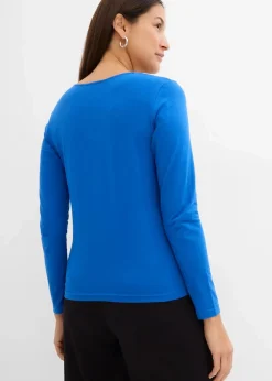Langarmshirt mit reiner Bio-Baumwolle