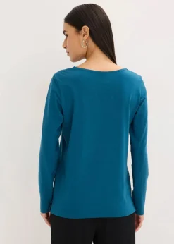 Langarmshirt mit Ösen