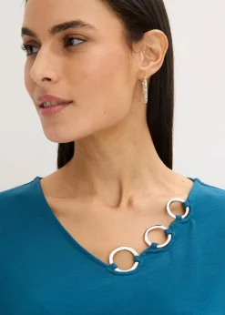 Langarmshirt mit Ösen