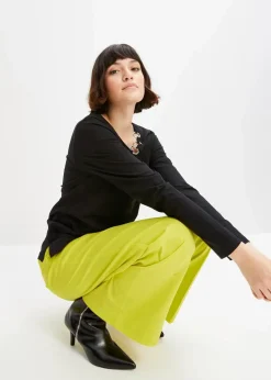 Langarmshirt mit Ösen