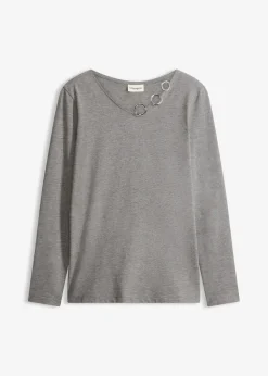 Langarmshirt mit Ösen