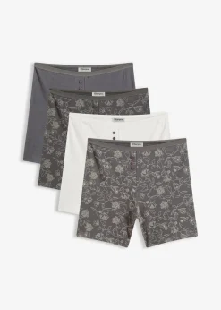 Lange Damen Boxer (4er Pack)