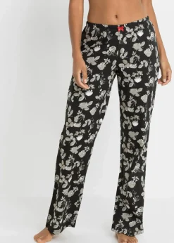 Lange Pyjamahose aus reiner Bio-Baumwolle (2er Pack)