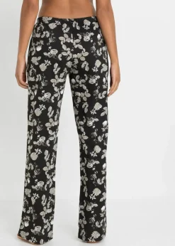 Lange Pyjamahose aus reiner Bio-Baumwolle (2er Pack)