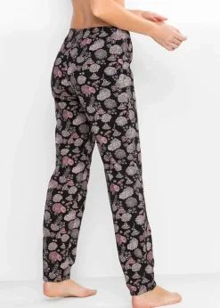 Lange Pyjamahose aus reiner Bio-Baumwolle(2er Pack)