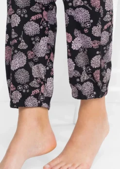 Lange Pyjamahose aus reiner Bio-Baumwolle(2er Pack)