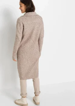Langer Strickmantel im Loose Fit