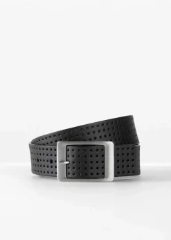 Ledergürtel mit Lochmuster