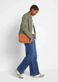 Lederimitat-Jacke aus reiner Viskose