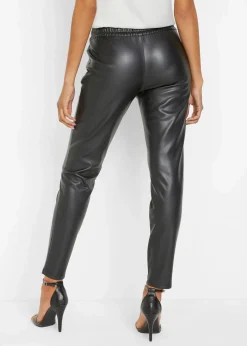 Lederimitat-Schlupfhose