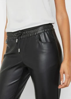 Lederimitat-Schlupfhose