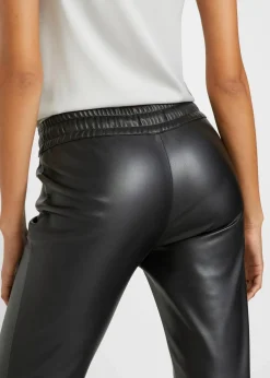 Lederimitat-Schlupfhose