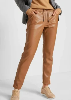 Lederimitat-Schlupfhose