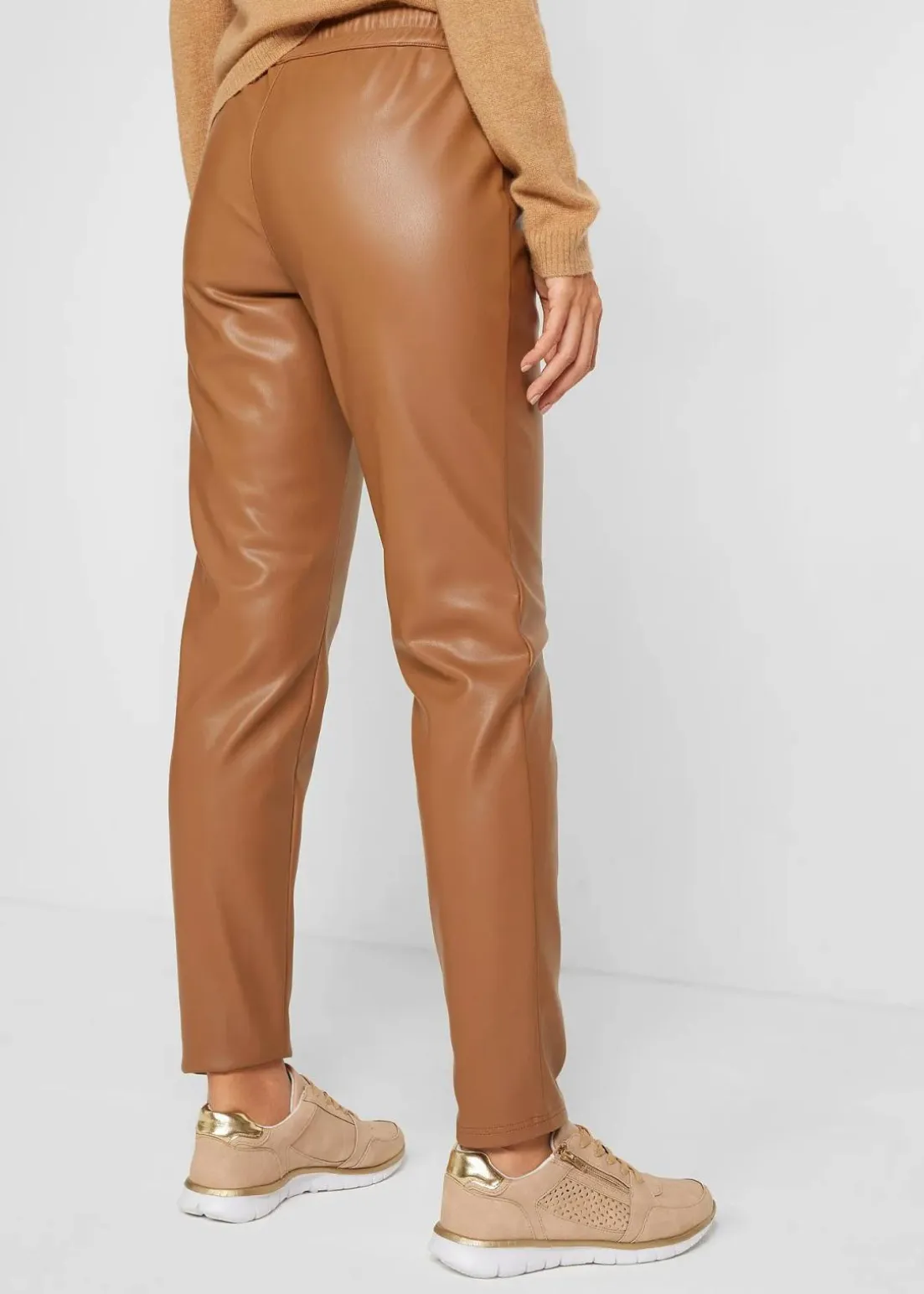 Lederimitat-Schlupfhose