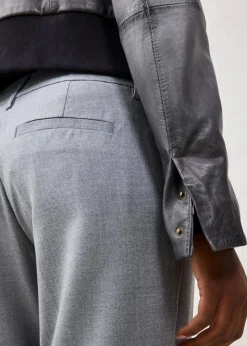 Lederjacke aus Lammnappa