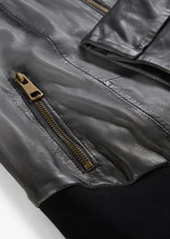 Lederjacke aus Lammnappa