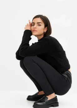 Leggings aus fließendem Viskose-Mix