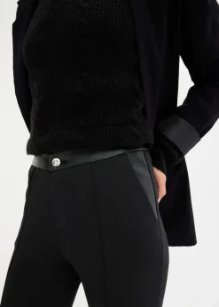 Leggings aus fließendem Viskose-Mix