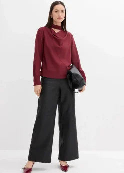 Leicht glänzendes Blusenshirt