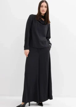 Leicht glänzendes Blusenshirt