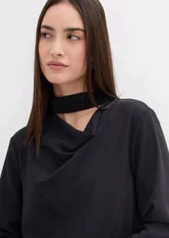 Leicht glänzendes Blusenshirt