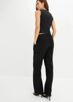 Leichte Marlenehose mit Viskose