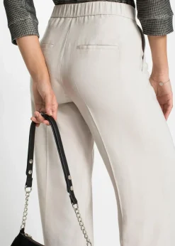 Leichte Marlenehose mit Viskose