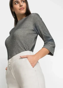 Leichte Marlenehose mit Viskose