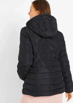 Leichte Steppjacke mit abnehmbarer Kapuze