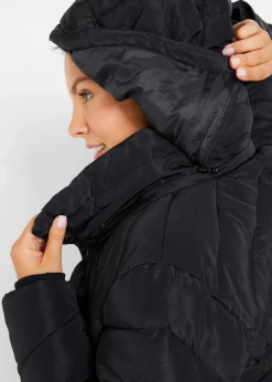 Leichte Steppjacke mit abnehmbarer Kapuze