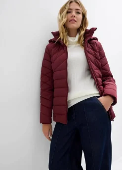 Leichte Steppjacke mit abnehmbarer Kapuze