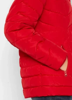 Leichte Steppjacke mit abnehmbarer Kapuze