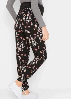 Leichte Umstandshose aus Viskose, Loose Fit