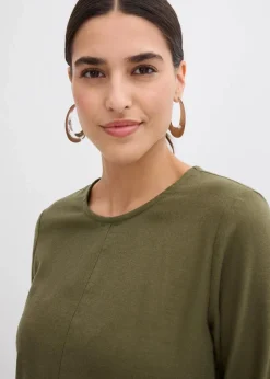 Leichtes Flanellkleid aus reiner Baumwolle