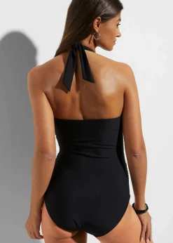 Light Shape Badeanzug mit Glitzersteinchen