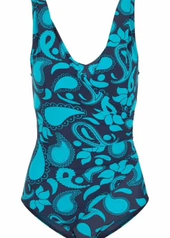 Light Shape-Badeanzug in Wickeloptik