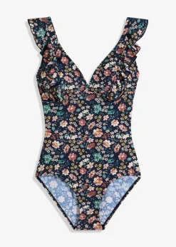 Light Shape-Badeanzug mit Volants