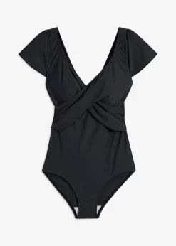 Light Shape-Badeanzug mit Wickeloptik