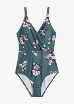 Light Shape-Badeanzug mit Wickeloptik